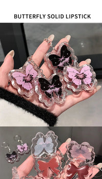 Butterfly Mirror Solid Lip Gloss