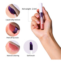 Waterproof Peel-Off Matte Lip Stain Tint