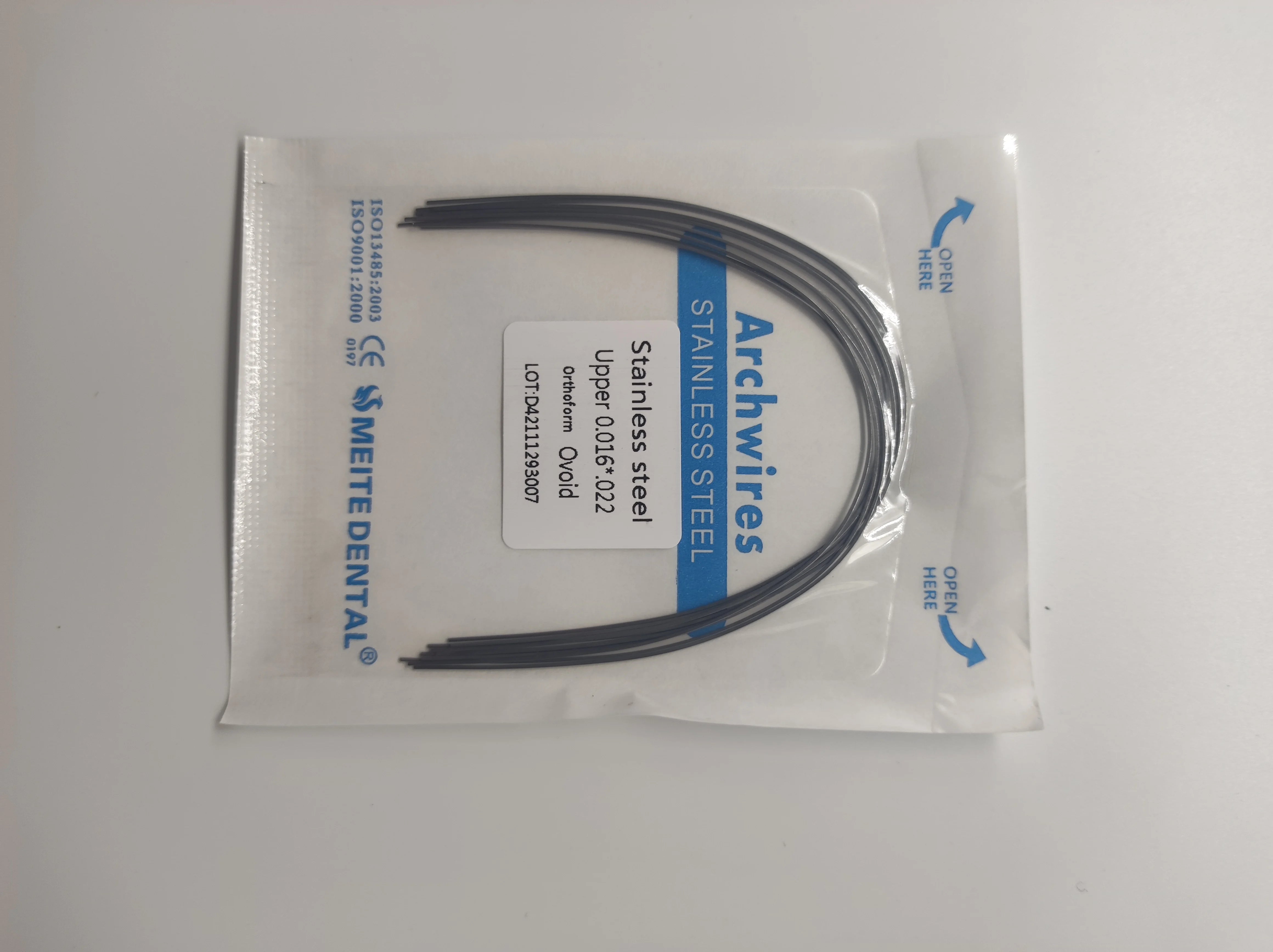 Stainless Steel Orthodontic Arch Wires - 10 Pack - 3