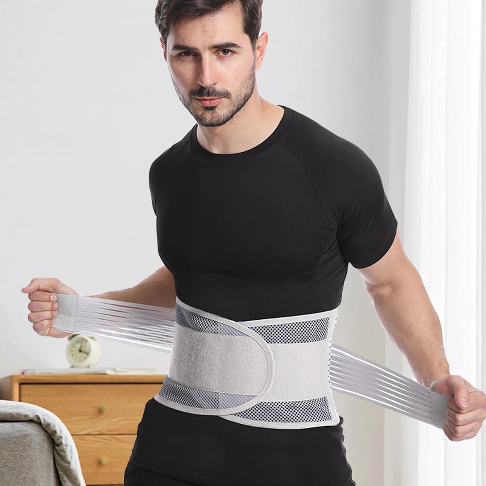Adjustable Lumbar Support Belt for Lower Back Pain Relief - 15