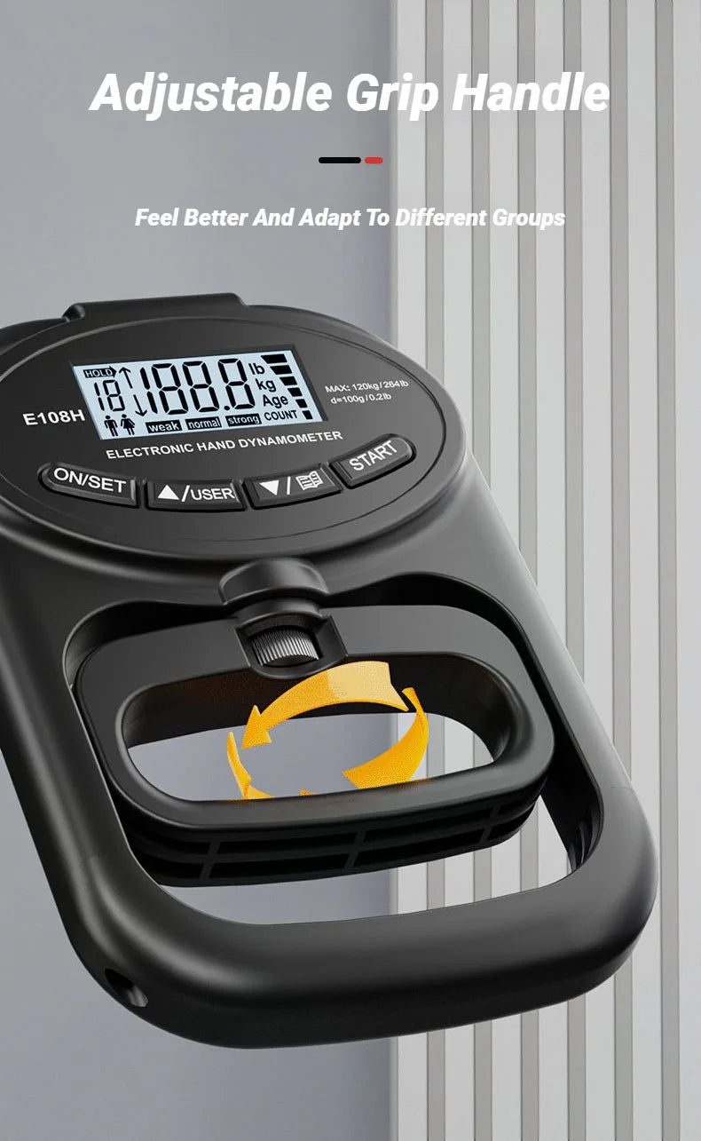 Digital Hand Grip Strength Meter and Dynamometer - 14