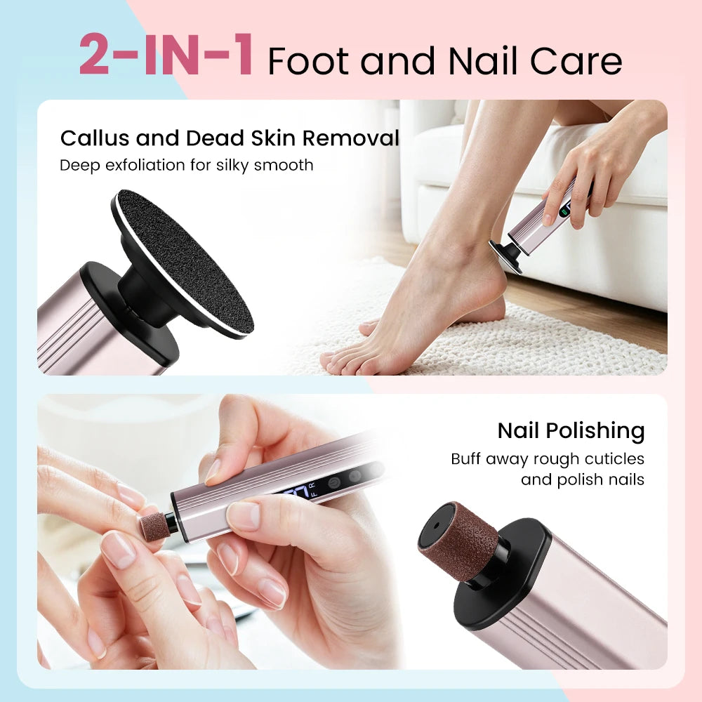 Electric Foot Callus Remover for Smooth & Soft Heels - 31