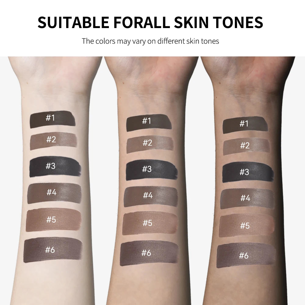 Waterproof Long-Lasting Eyebrow Pomade Gel - 6