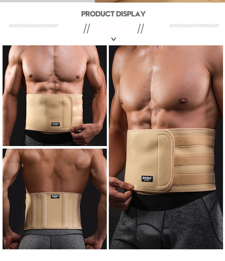 Adjustable Neoprene Waist Trimmer and Lumbar Support Belt - 15