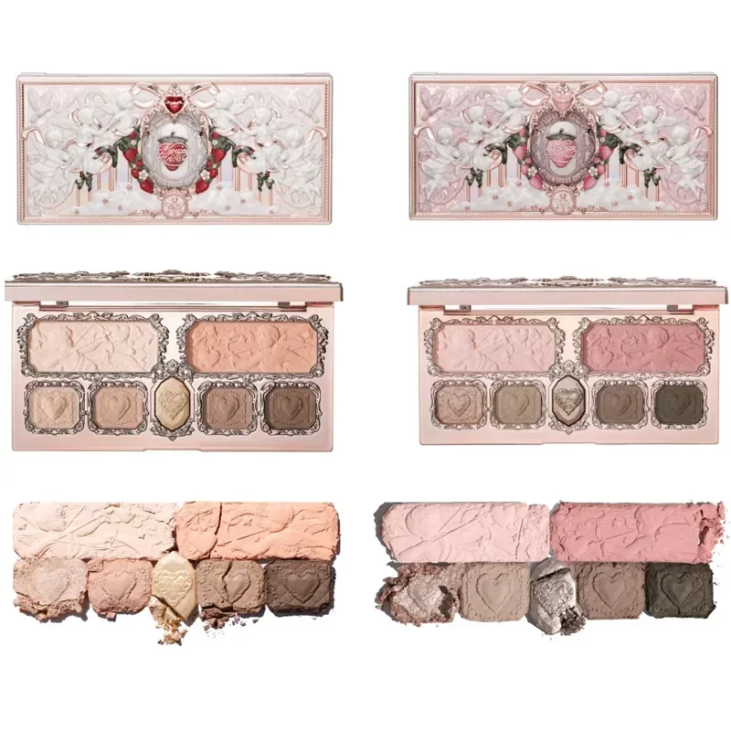 5-Color Mermaid Eyeshadow Palette for Long-Lasting Shimmer - 37
