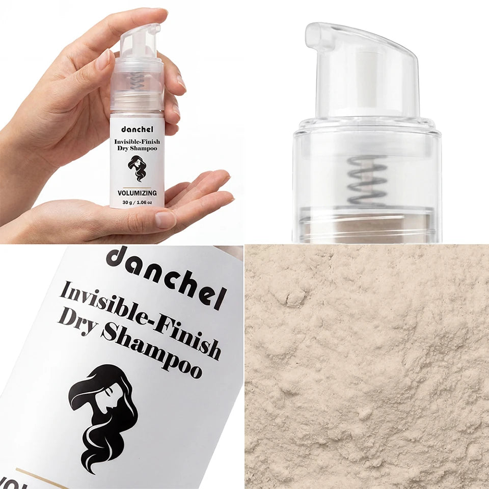 Volumizing Invisible Dry Shampoo Powder for Greasy Hair - 17