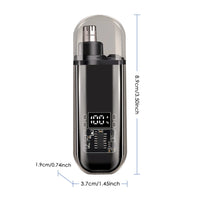 Portable Rechargeable Electric Nose and Ear Hair Trimmer