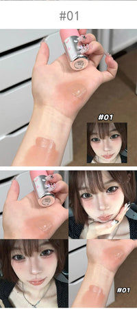 Velvet Matte Liquid Blush with Sponge Applicator