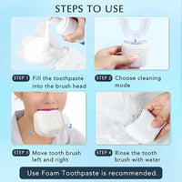 Intelligent U-Type Automatic Sonic Electric Toothbrush