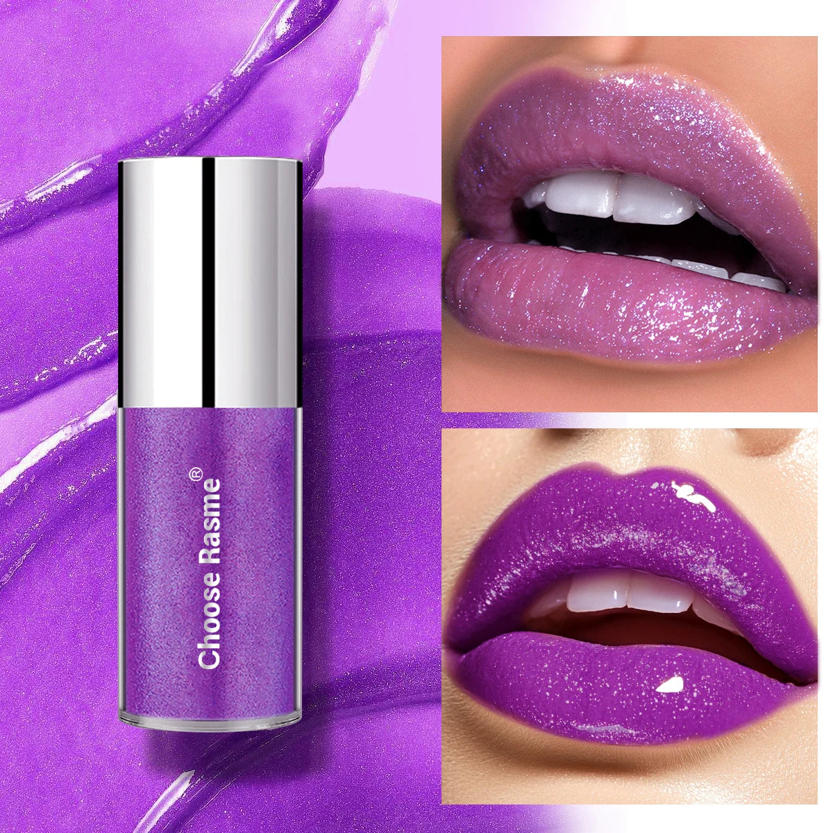Pearlescent Shimmer Lip Gloss for Party Wear - 8