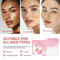 Collagen Hydrating Face Skincare Set for Radiant Skin