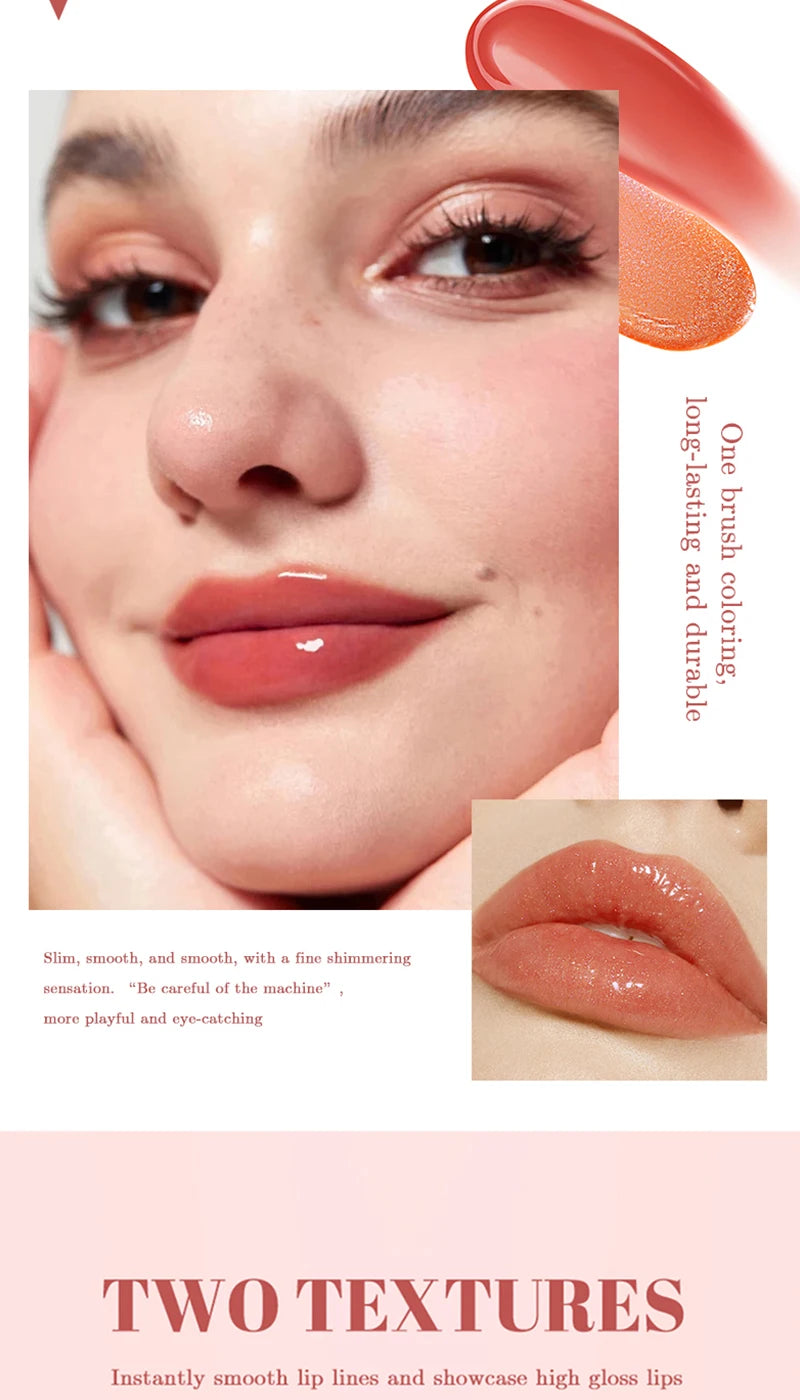 6-Piece Hydrating Water-Gloss Lip Oil Set - 8