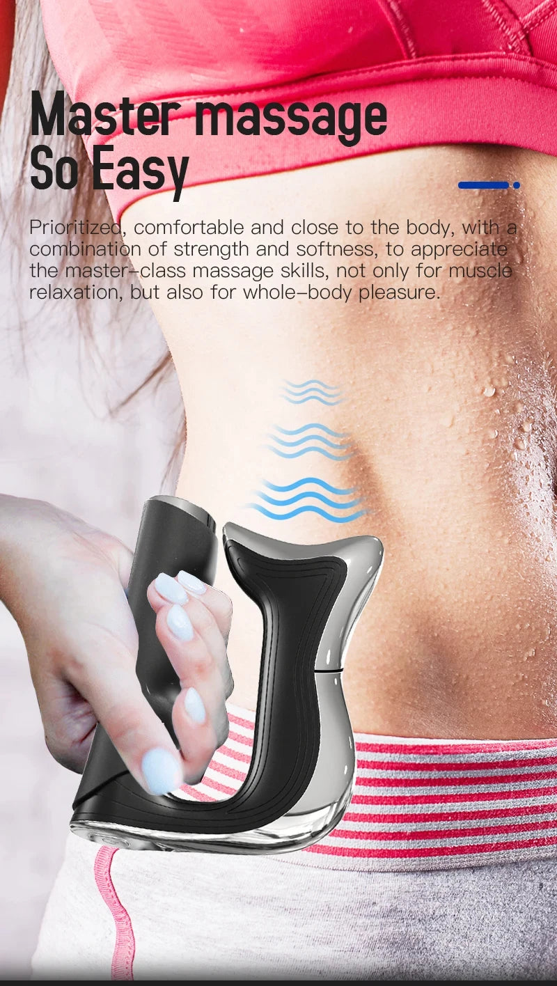 Electric Microcurrent Fascia Massage Tool for Muscle Relief - 14