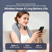8-Head Deep Tissue Neck and Shoulder Massager