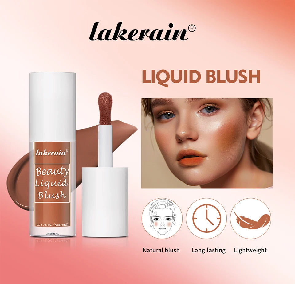 Long-Lasting Waterproof Liquid Cheek Blush - 7