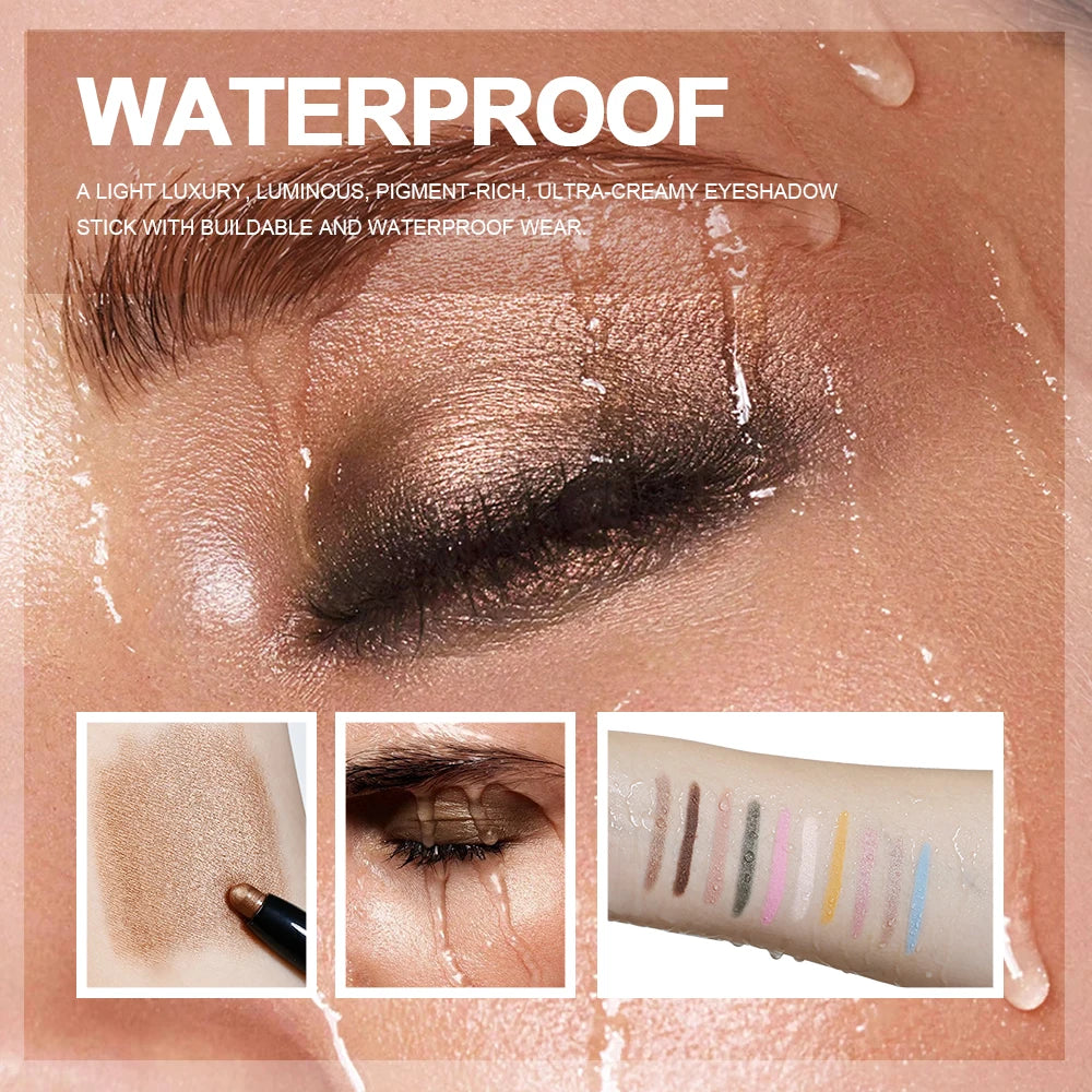 Waterproof Long-Lasting Cream Eyeshadow Stick - 4