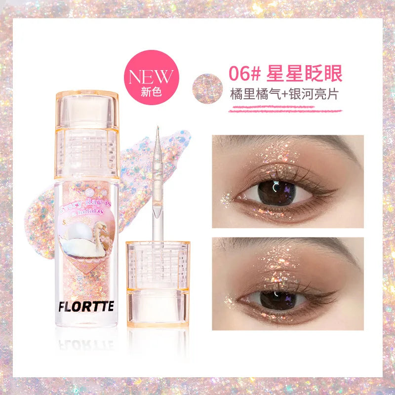 Shimmer Liquid Eyeshadow for Radiant Eye Makeup - 24