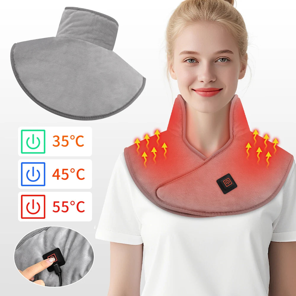 Heated Shoulder and Neck Relief Shawl - 2