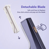 Sonic Rechargeable Facial Dermaplane Razor for Smooth Skin