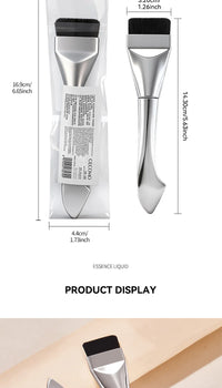 Dual-Ended Flawless Foundation Brush and Applicator
