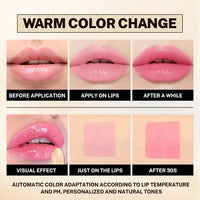 Color-Changing Moisturizing Glitter Lip Balm