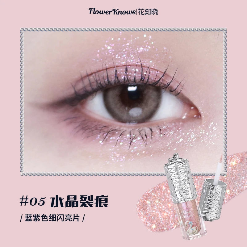 Long-Lasting Liquid Glitter Eyeshadow for Shimmering Eye Makeup - 32