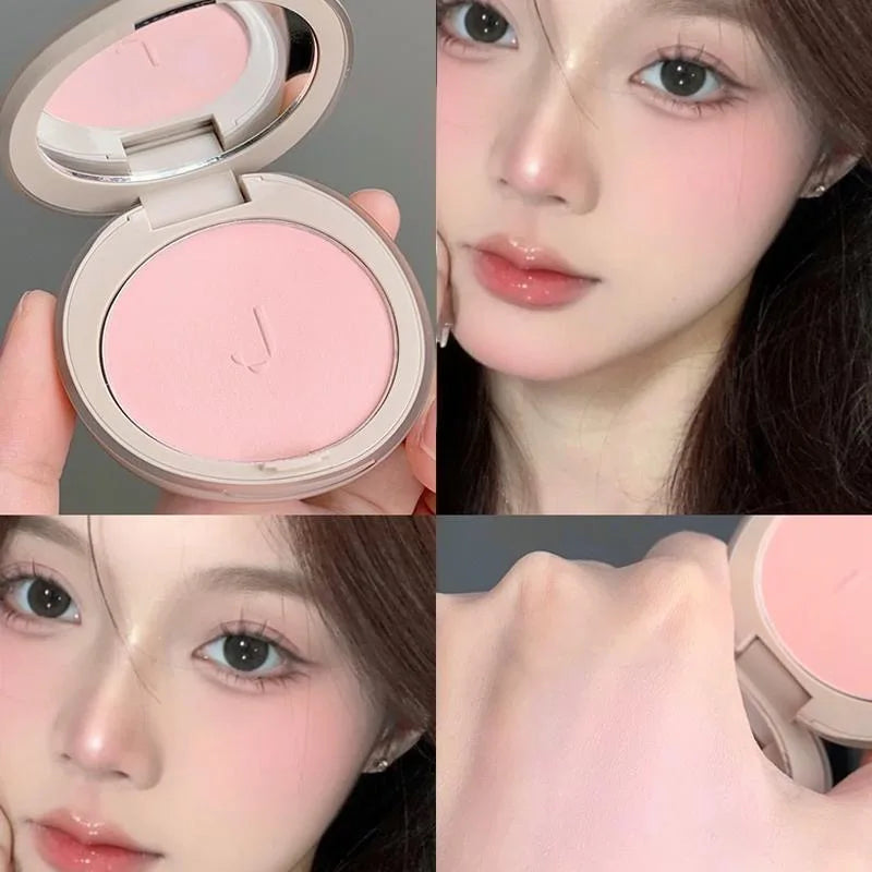 Matte Nude Long-Lasting Powder Blush - 6