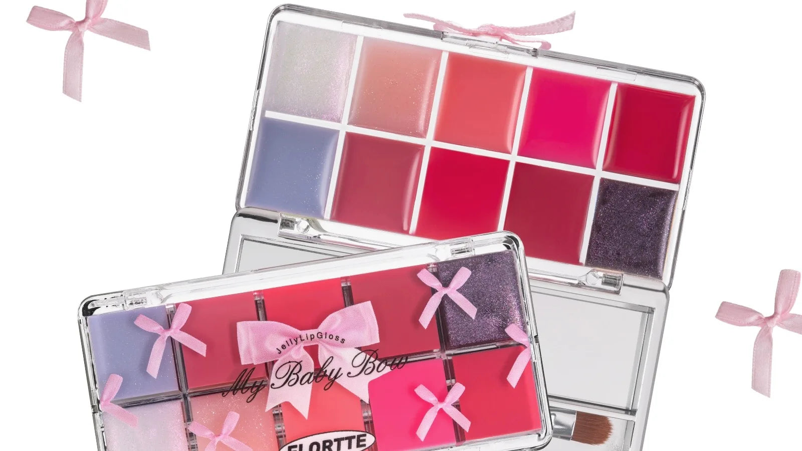 10-Color Moisturizing Lip Gloss Palette - 18