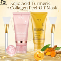 Collagen & Turmeric Radiance Peel-Off Facial Mask Set