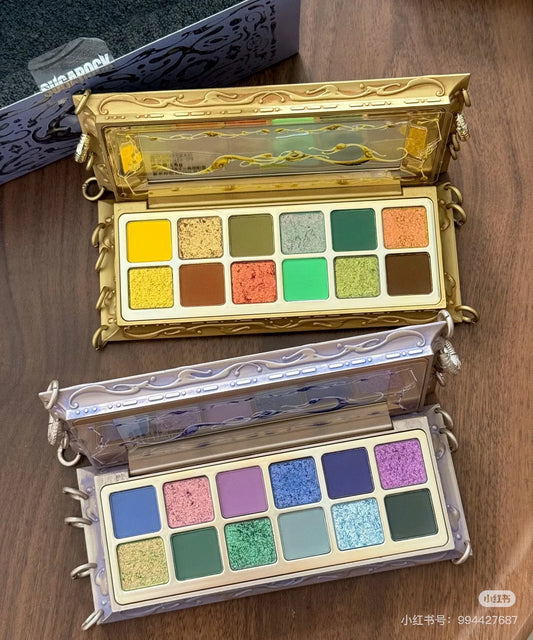 12-Color Shimmer and Matte Eyeshadow Palette