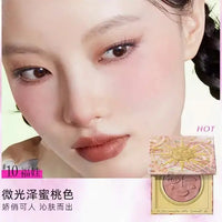 Emotional Shimmer Pressed Powder Blush for Natural Radiant Glow