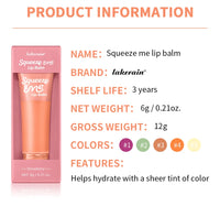Hydrating Tinted Lip Balm for Dry Chapped Lips