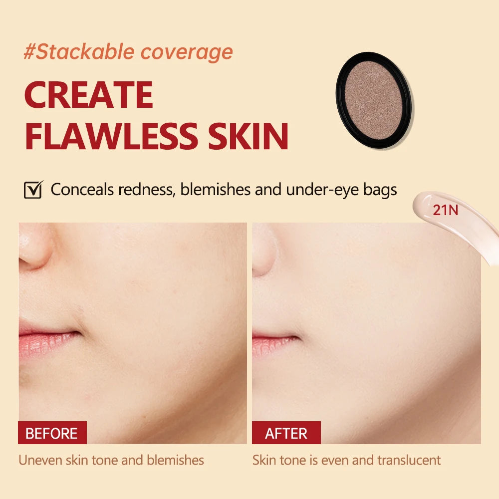 Waterproof Long-Lasting Cushion Foundation Refill - 4