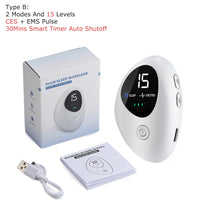Portable Microcurrent Sleep Aid Device for Anxiety and Insomnia