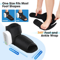 Heated Air Compression Foot and Ankle Massager
