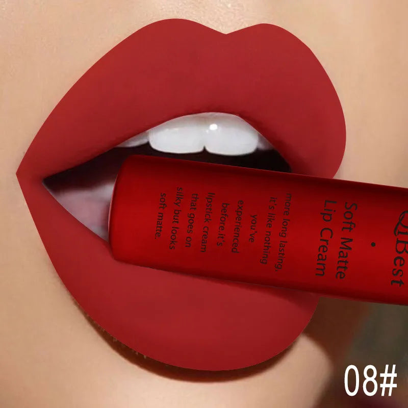 Long-Lasting Waterproof Velvet Matte Liquid Lipstick - 40