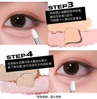 4-Color Long-Lasting Waterproof Eyeshadow Palette