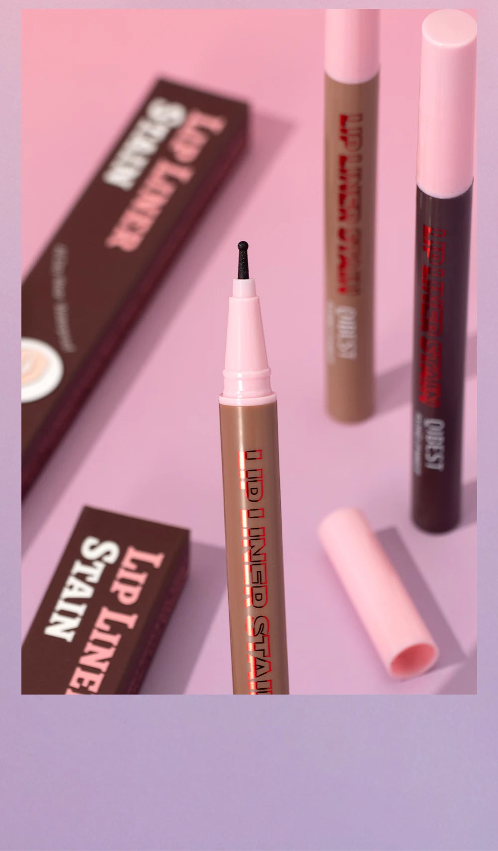 Waterproof Matte Liquid Lip Liner Pencil - 18
