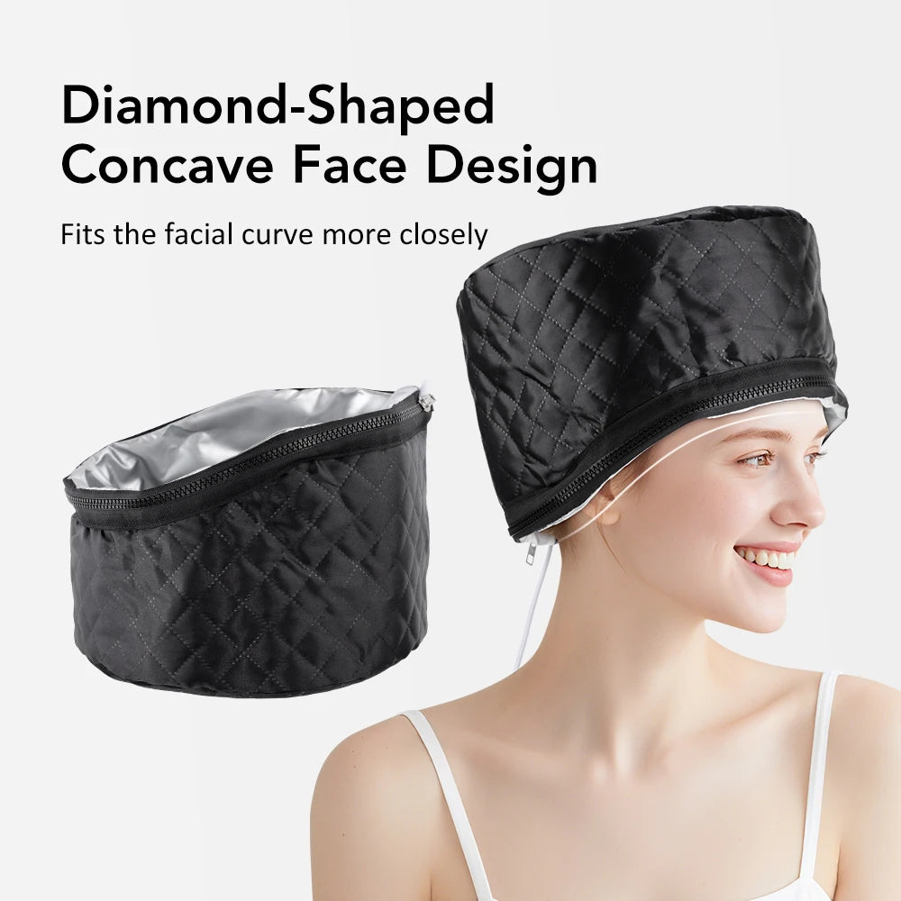 Electric Hair Steamer Cap for Deep Conditioning & Hair SPA - 4