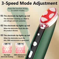 EMS Microcurrent Eye Massager for Wrinkles and Dark Circles