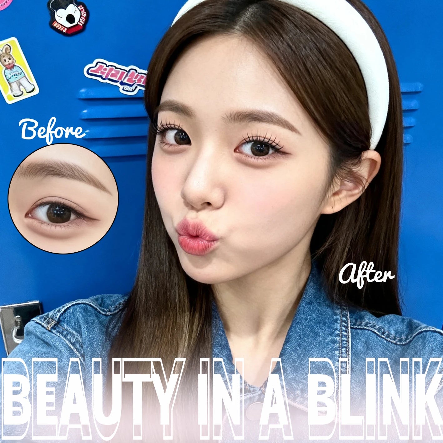 Self-Adhesive Korean Style Individual Cluster Eyelashes - 5