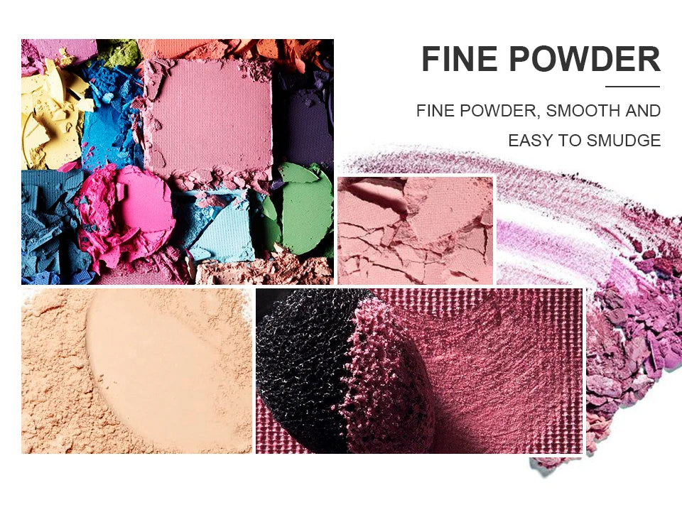 120-Color Professional Eyeshadow Palette for Every Look - 9