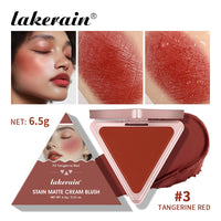 Matte Satin Cream Blush for Long-Lasting Natural Glow