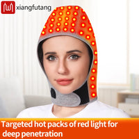 Red Light Therapy Heating Hat for Head and Neck Pain Relief