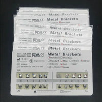 Professional Metal Orthodontic Dental Brackets Set