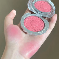 Matte Finish Shell Compact Blusher Palette