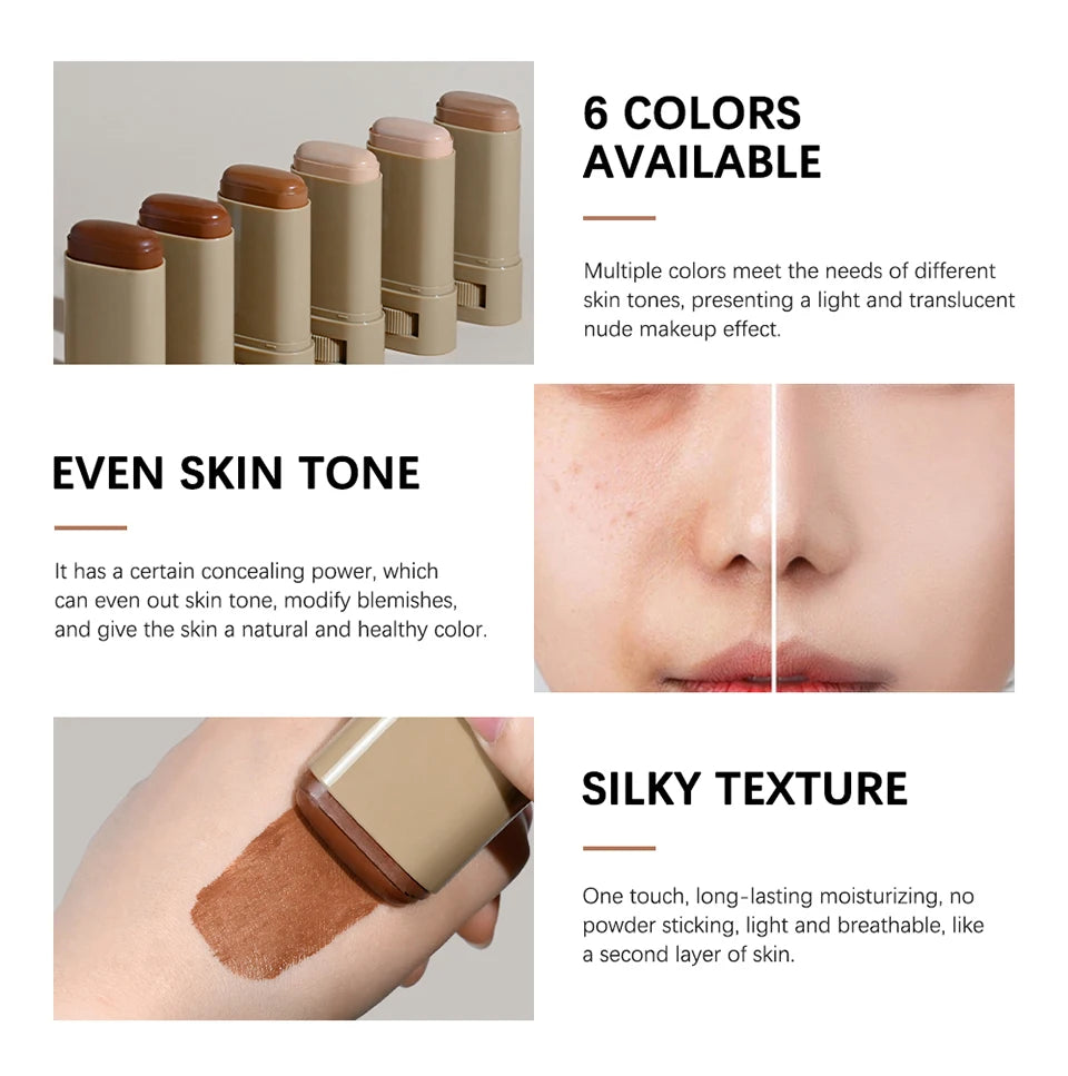 Hydrating Serum Foundation Stick for Radiant Skin - 11