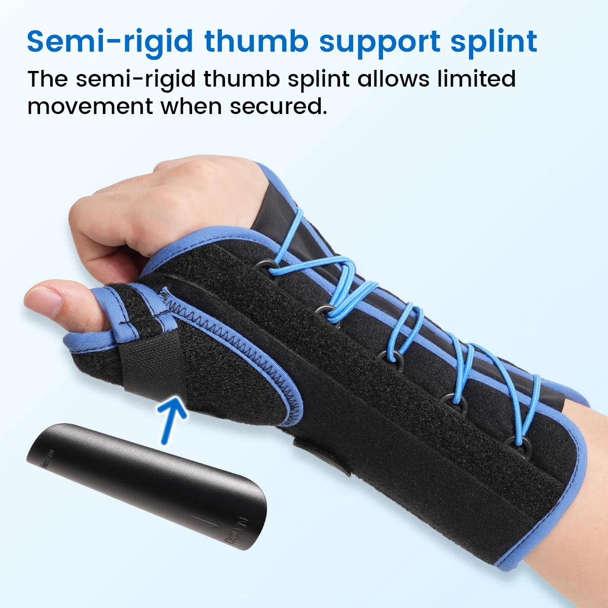 Adjustable Wrist and Thumb Support Brace for Pain Relief - 12