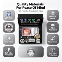 Instant Smile Moldable Cosmetic Denture Set