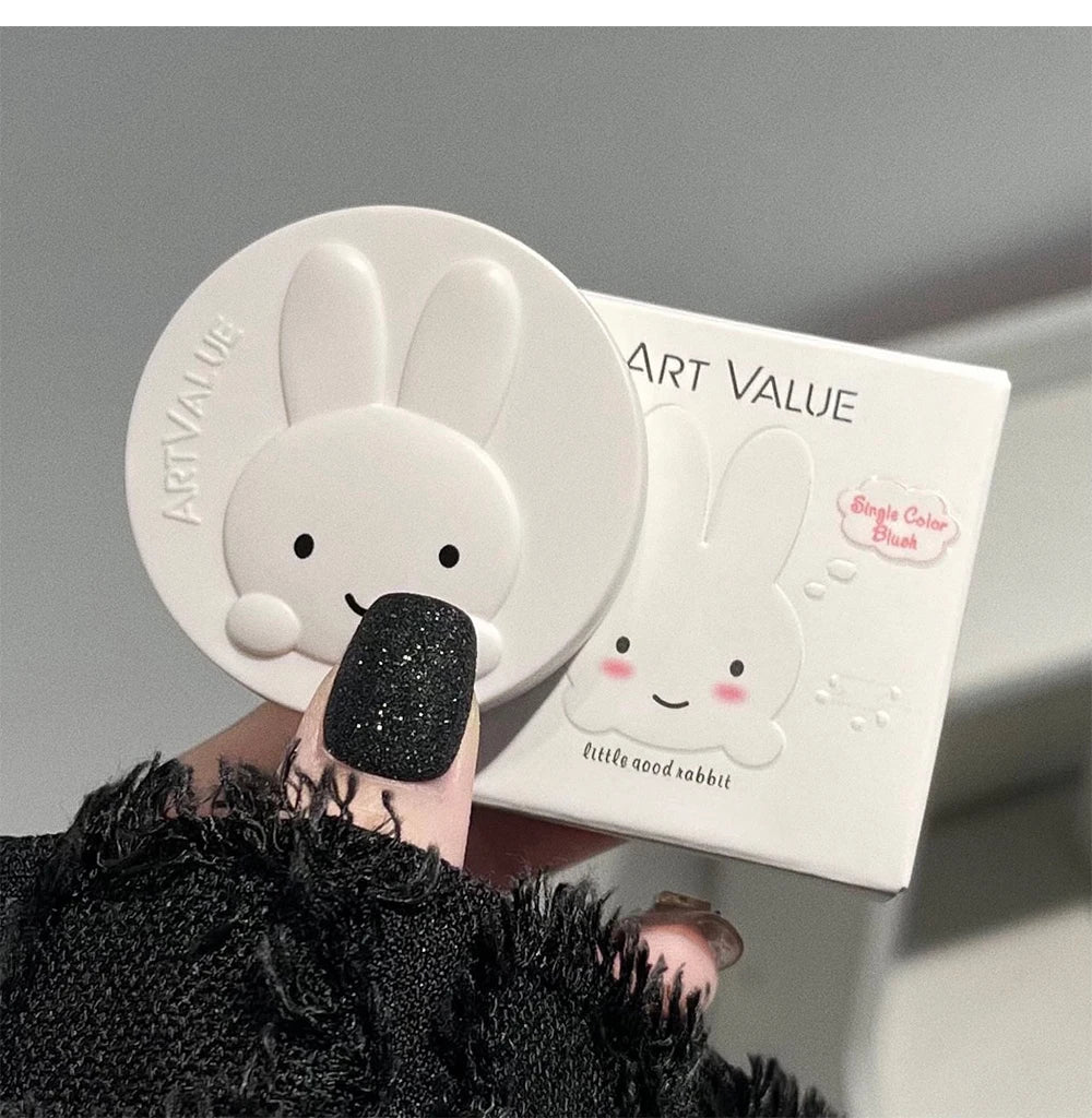 Matte Bunny Blush Palette for Natural Cheek Color - 7